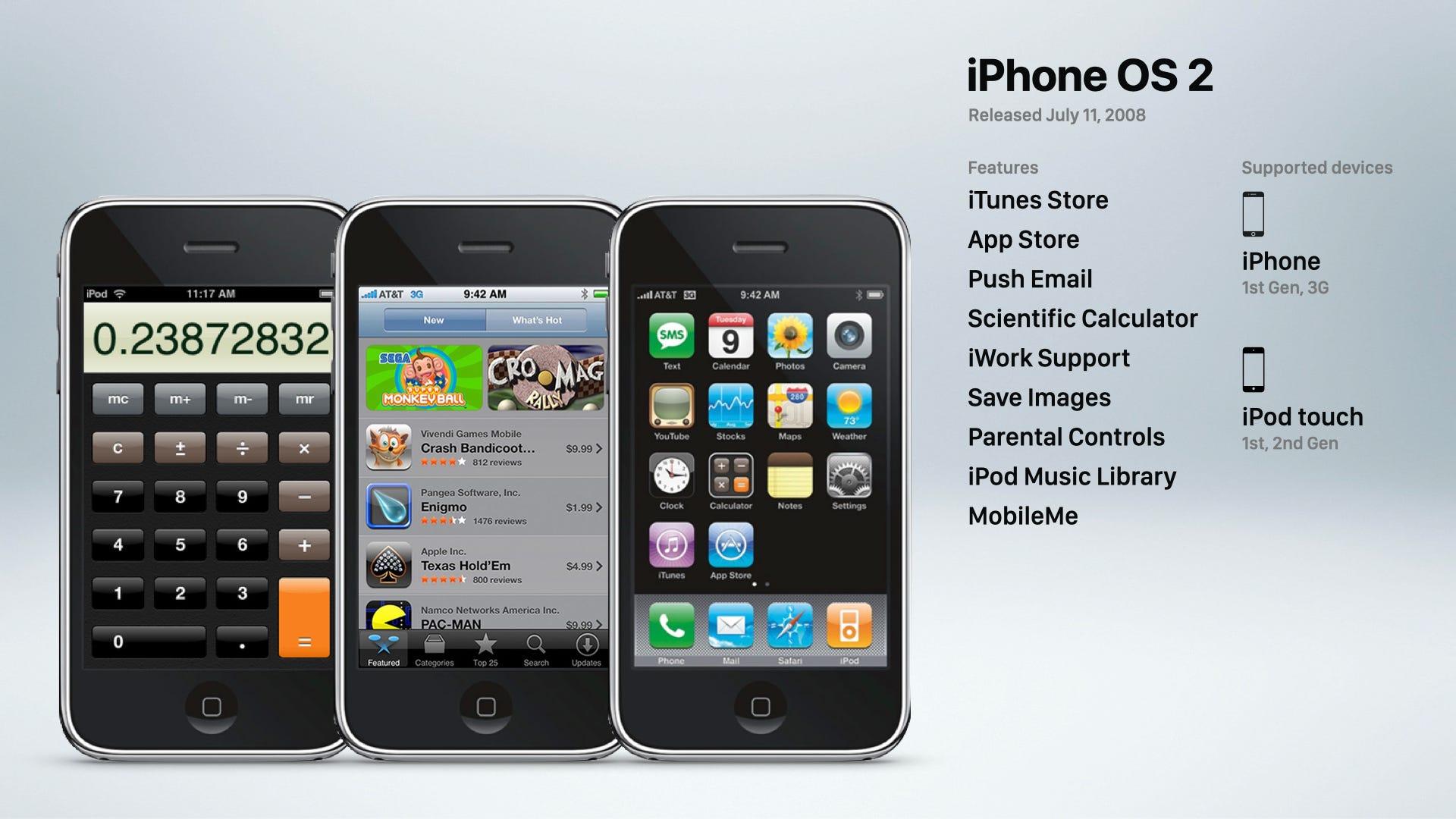 نقد و بررسی iPhone OS 2؛ گشودن دروازه های اپلیکیشن — تصویر 1