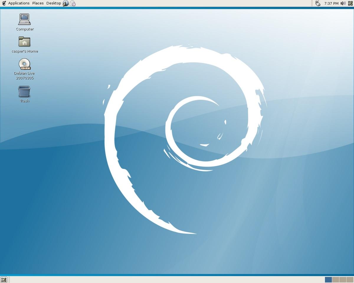 نقد و بررسی Debian Etch؛ تولد رابط کاربری گرافیکی و معماری ۶۴ بیتی — تصویر 2