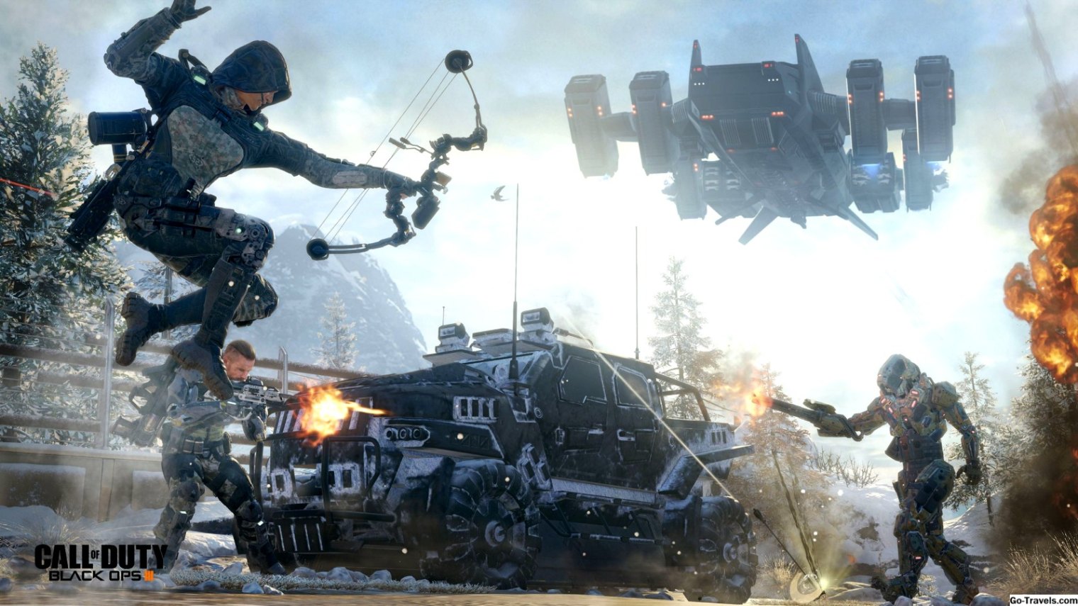 نقد و بررسی بازی Call of Duty: Black Ops III؛ وقتی انسان و ماشین یکی میشوند — تصویر 2